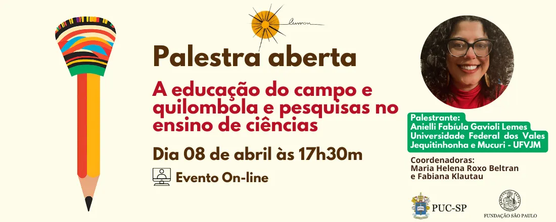 A educação do campo e quilombola e pesquisas no ensino de ciências