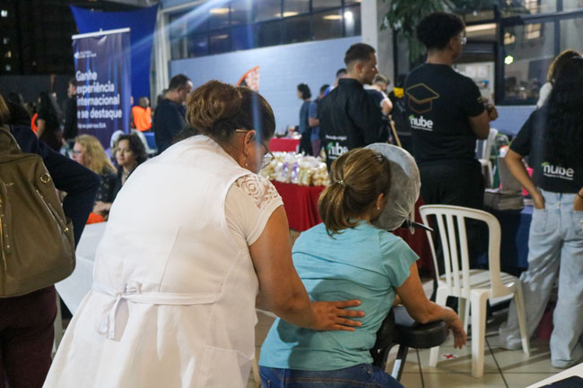 Quick Massage na 16ª FeRCE.