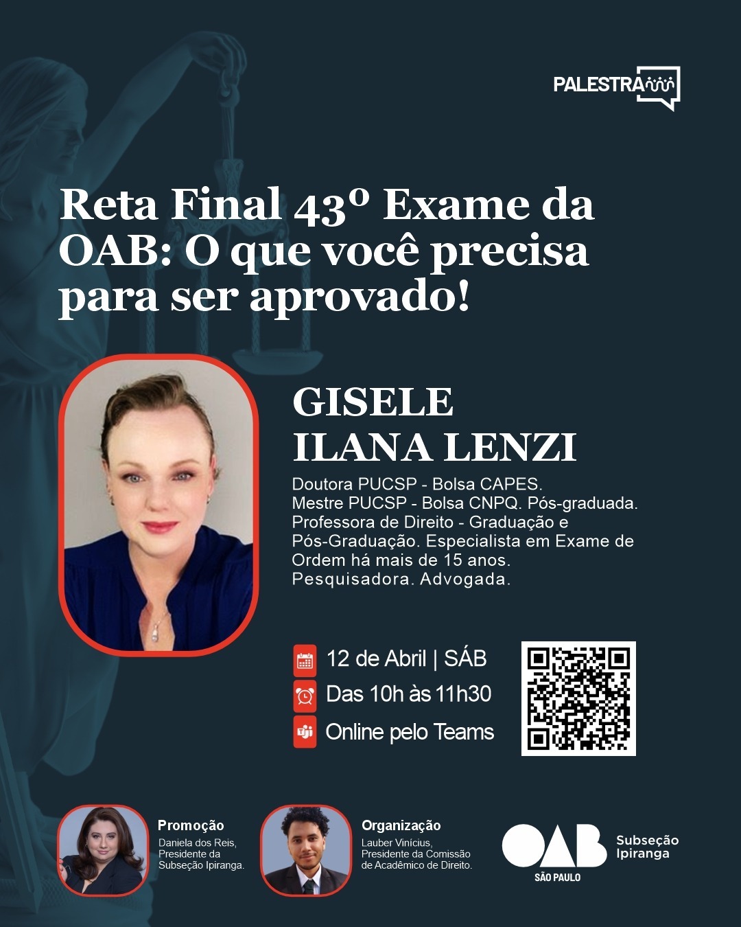 Palestra sobre Exame da OAB