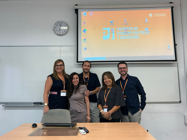 Integrantes da Mesa 29 no XI Congreso Internacional da Asociación Latinoamericana de Investigadores de Campañas Electorales