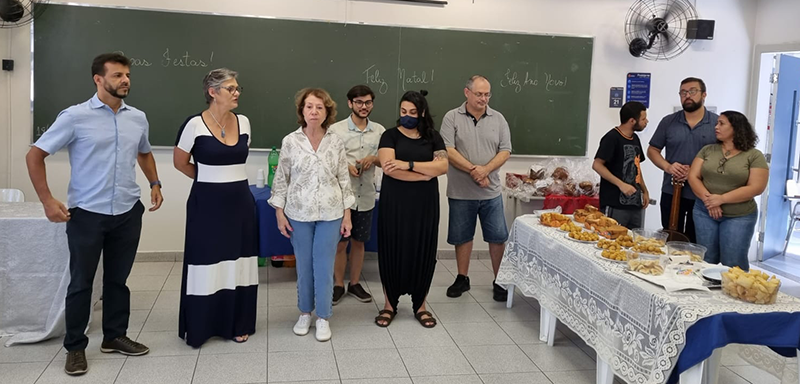 Foto Equipe Confraternização do Projeto