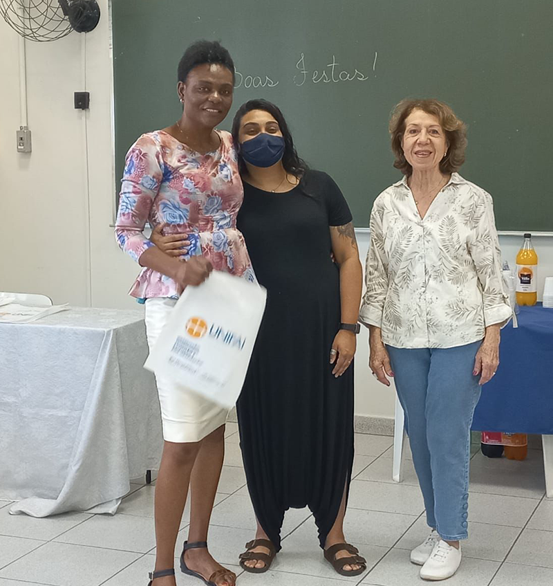 Foto Nelly Wilma e Amanda