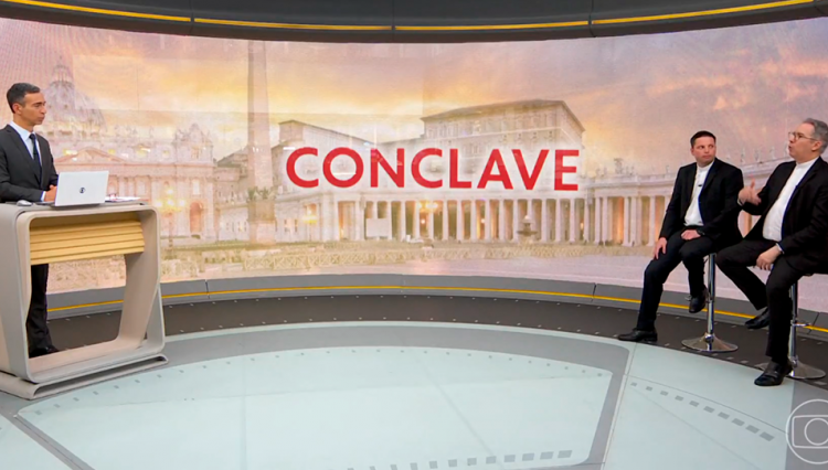 Professor do Assunção participa de cobertura sobre o novo Papa na TV Globo
