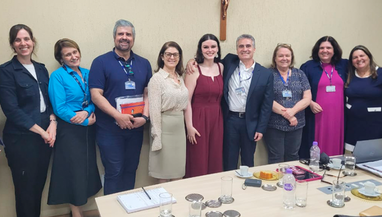 Centro Universitário Assunção fortalece vínculo com a Universidade Católica de Santos em visita institucional