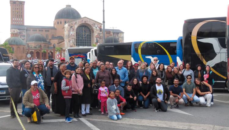 11ª Romaria Universitária à Aparecida reúne recorde de inscritos